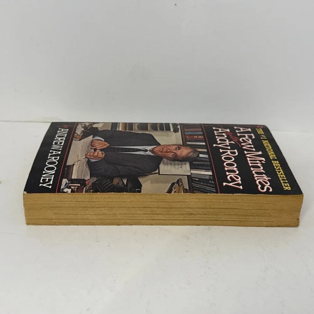 A Few Minutes With Andy Rooney by Andrew A. Rooney Paperback Book